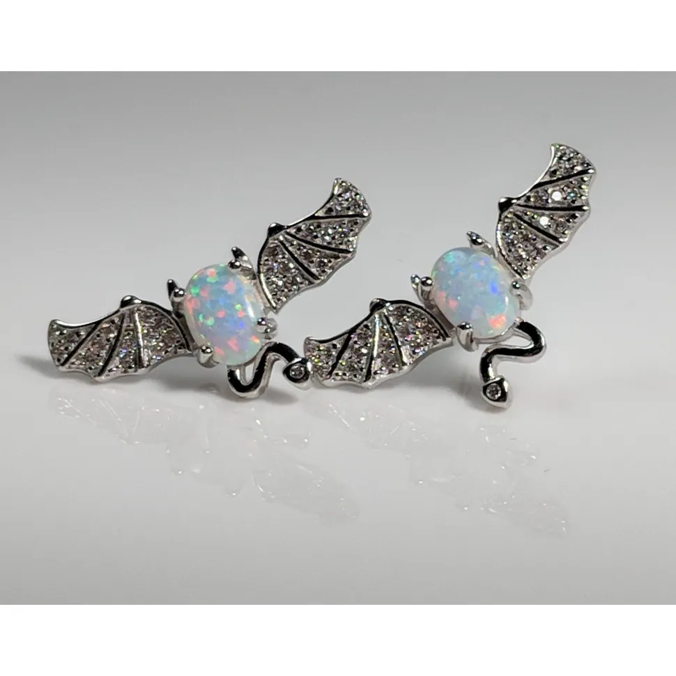Bat Jewelry Created Opal Sterling Silver