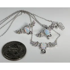 Bat Jewelry Created Opal Sterling Silver