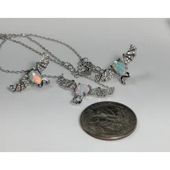 Bat Jewelry Created Opal Sterling Silver