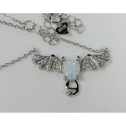 Bat Jewelry Created Opal Sterling Silver