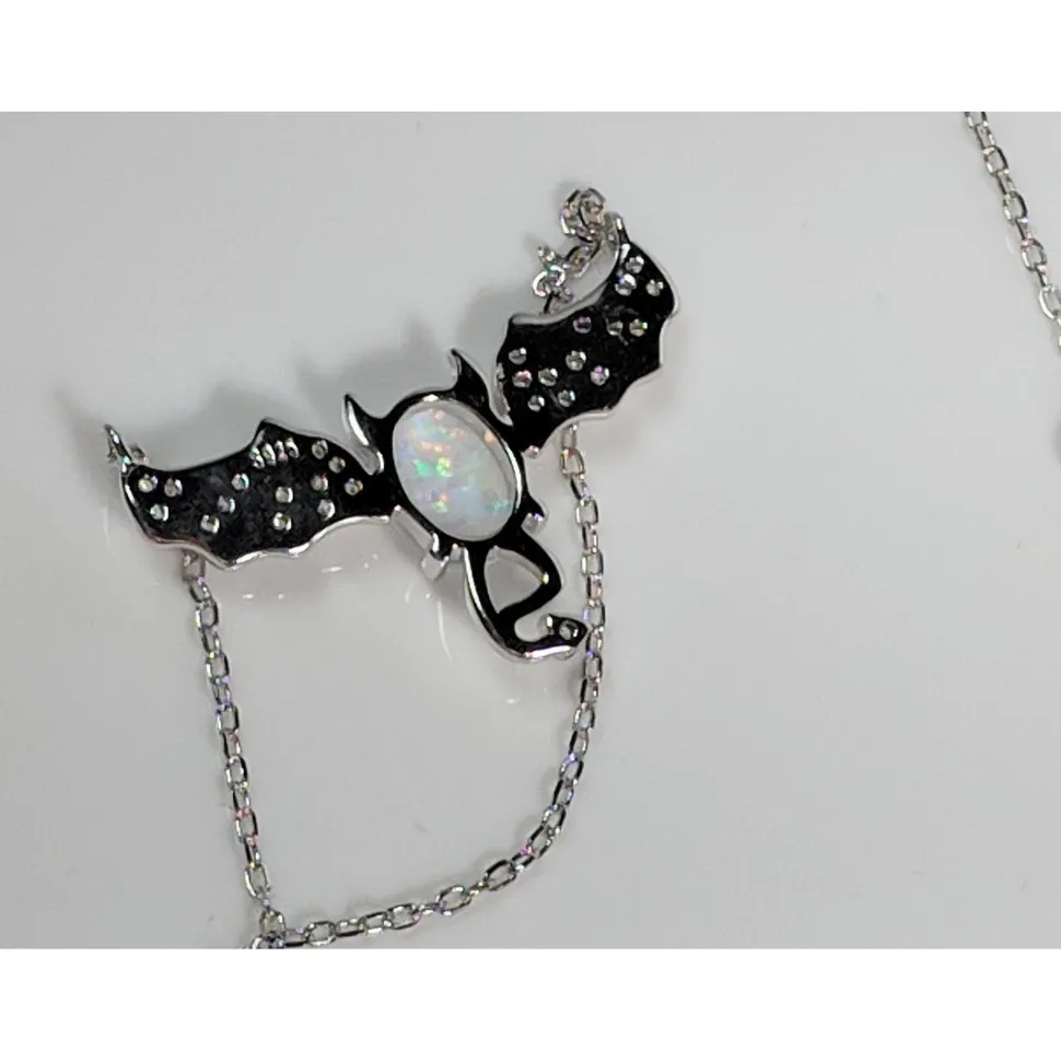 Bat Jewelry Created Opal Sterling Silver