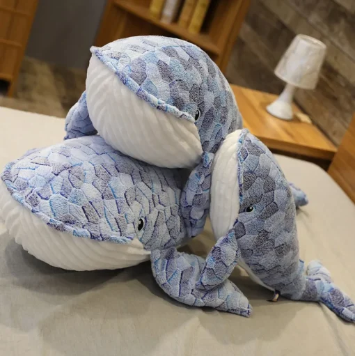 Blue Whale Plush Toy Pillow Four Sizes*