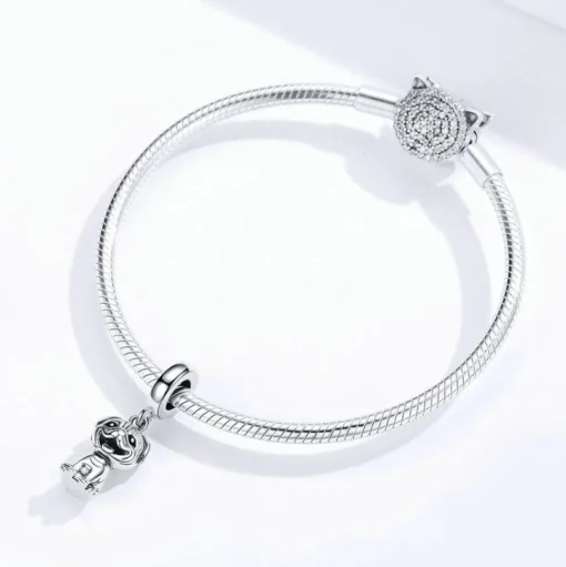 Dog Charm Collection Pandora Style Charms Sterling Silver Boston, Frenchie, Chi, Schnauzer, Puppy