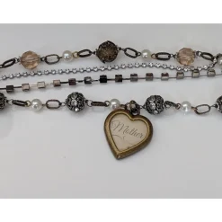 Hand Crafted, Layered Vintage look Bracelet for Moms-Beautiful Gift by Guilded Life