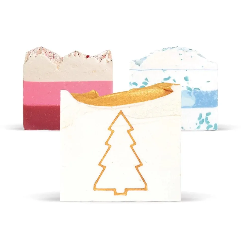 Holiday Hand Crafted All Natural Beautiful Soap & Bath Gift Sets by Finchberry