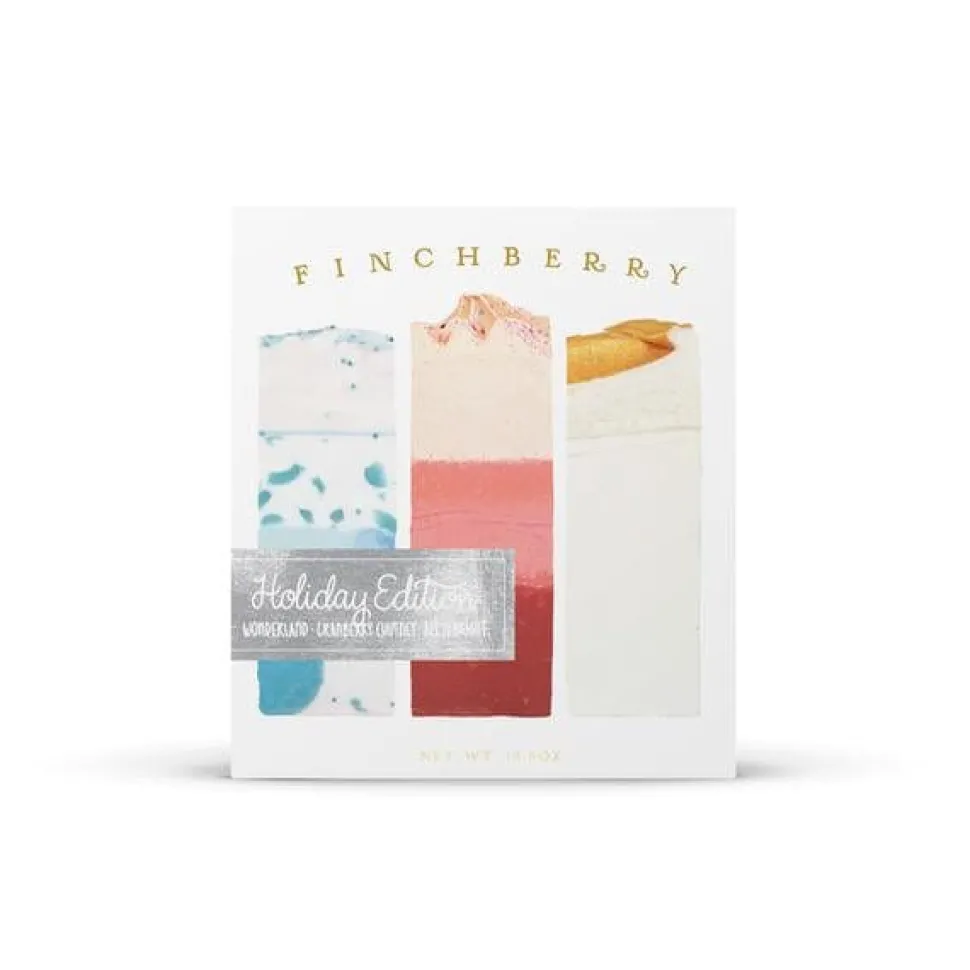 Holiday Hand Crafted All Natural Beautiful Soap & Bath Gift Sets by Finchberry