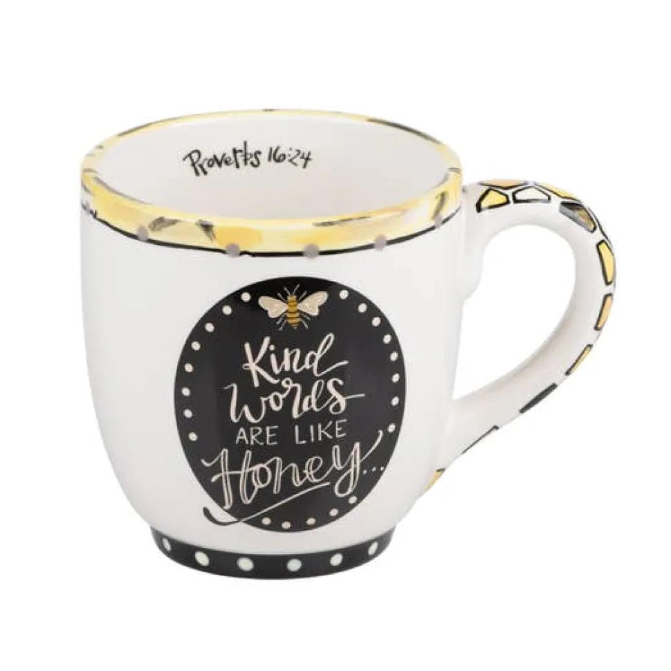Kind Words Are Like Honey Christian Themed Artist Created Coffee Mugs