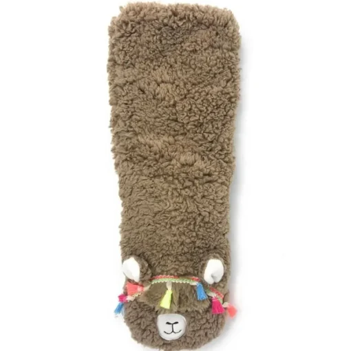Llama Call You Plush Llama Slipper Socks Cutest Socks EVER!
