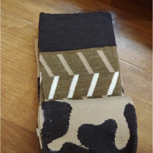 Men's Crew Socks-Pigs, Police, Camo, Dogs, CUTE!