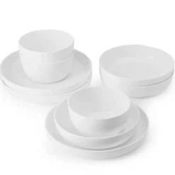 Mikasa Delray Dinerware Sets, Brown Bx Pkg: Bowls, Noodle Bowls, Dinnerware