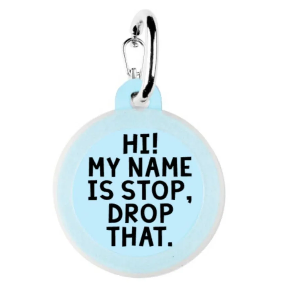 Pet Dog Tags Made in the USA, Recycled Metal, Glow in Dark, Waterproof *