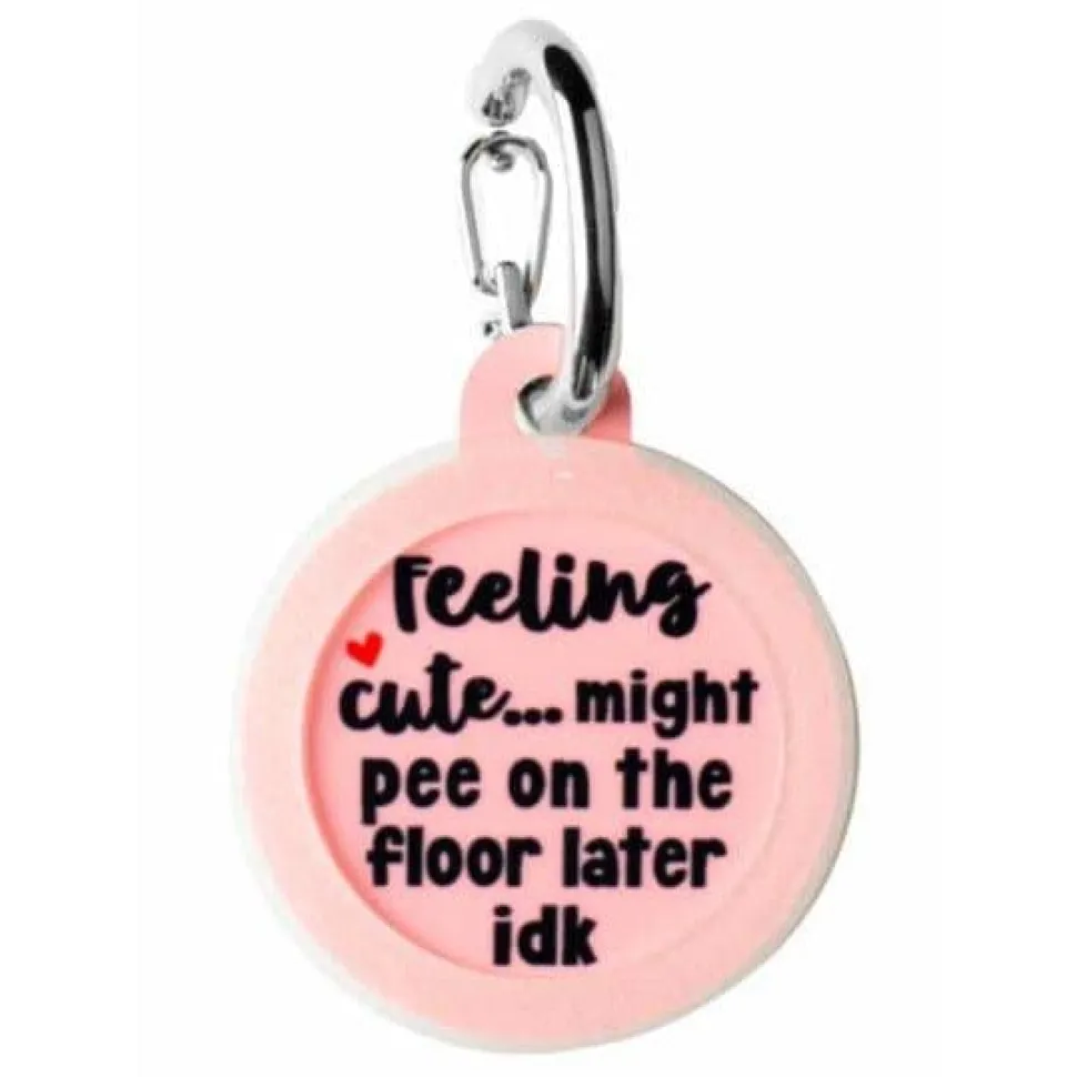 Pet Dog Tags Made in the USA, Recycled Metal, Glow in Dark, Waterproof *