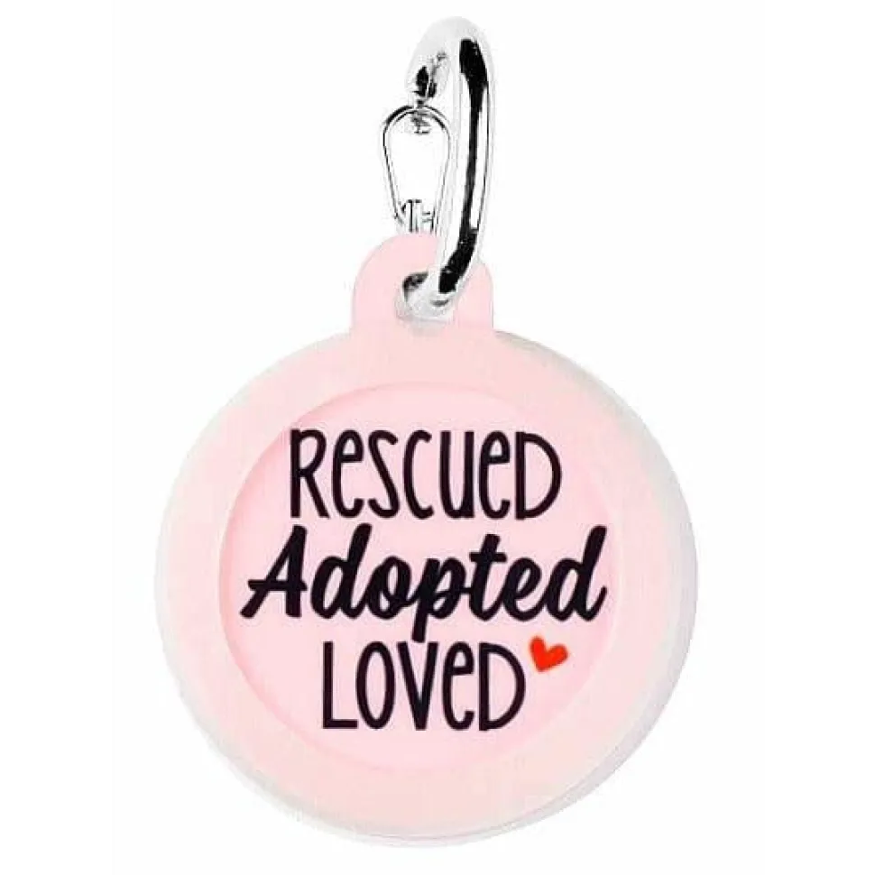 Pet Dog Tags Made in the USA, Recycled Metal, Glow in Dark, Waterproof *