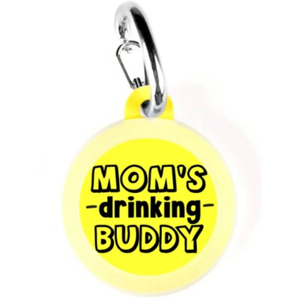 Pet Dog Tags Made in the USA, Recycled Metal, Glow in Dark, Waterproof *