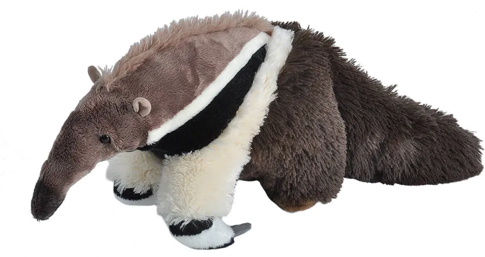 Plush Anteater Lifelike Stuffed Animal - 12"