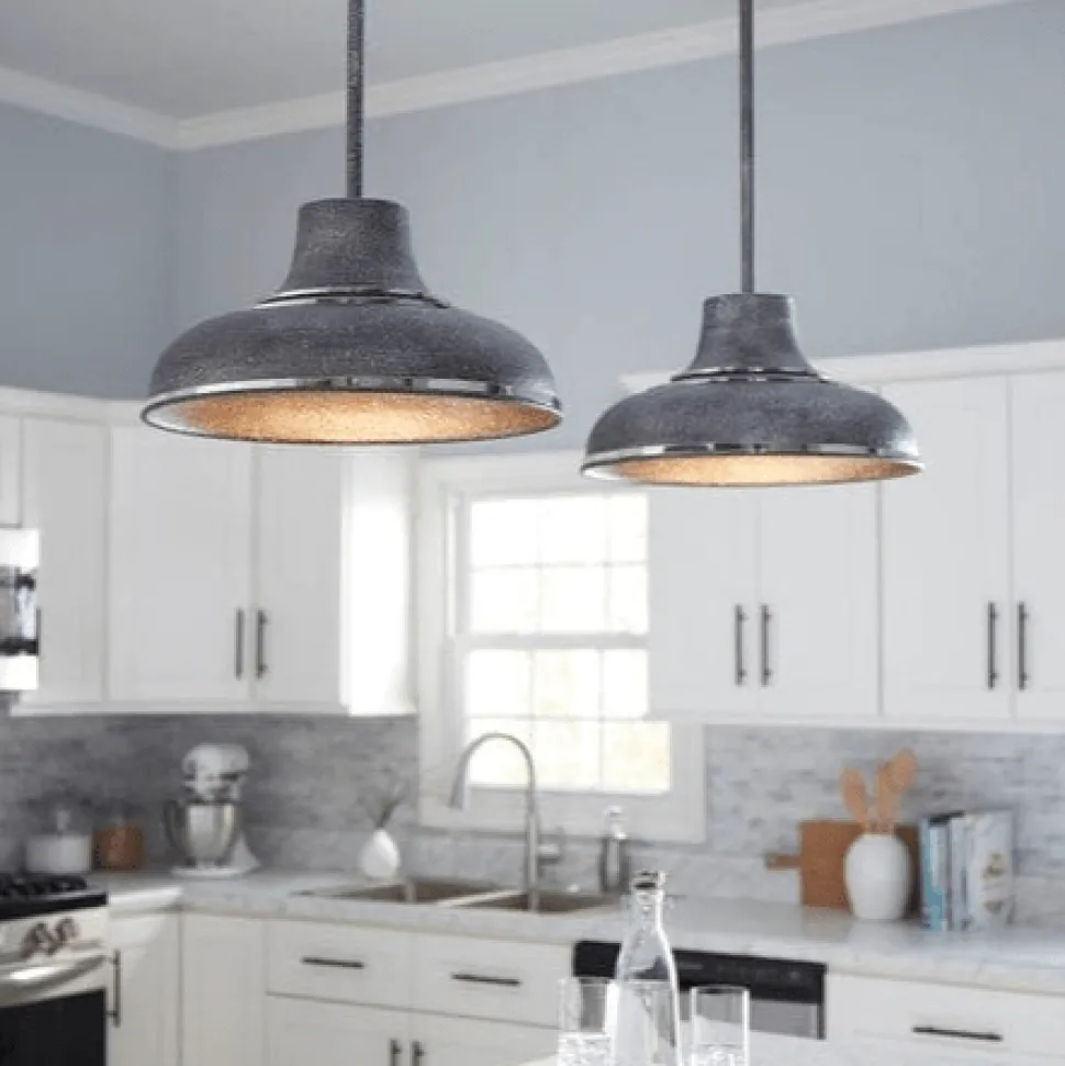 Textured Silver Shade