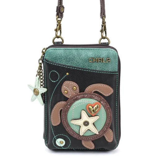 Turtle Collection by Chala-Keychain/Cellphone Xbody/Totes
