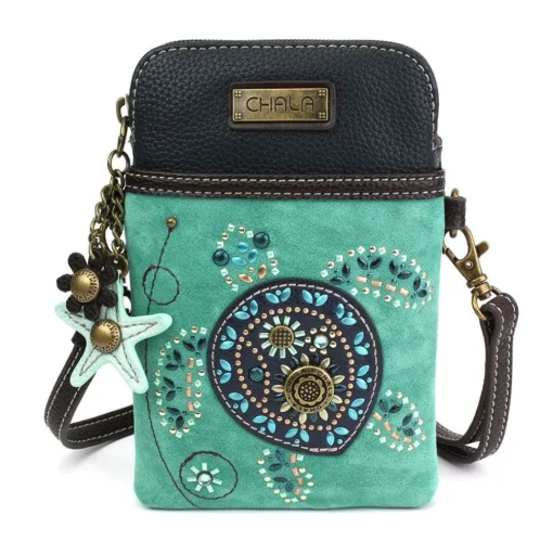 Turtle Collection by Chala-Keychain/Cellphone Xbody/Totes