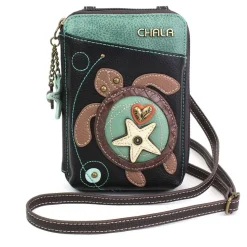 Turtle Collection by Chala-Keychain/Cellphone Xbody/Totes