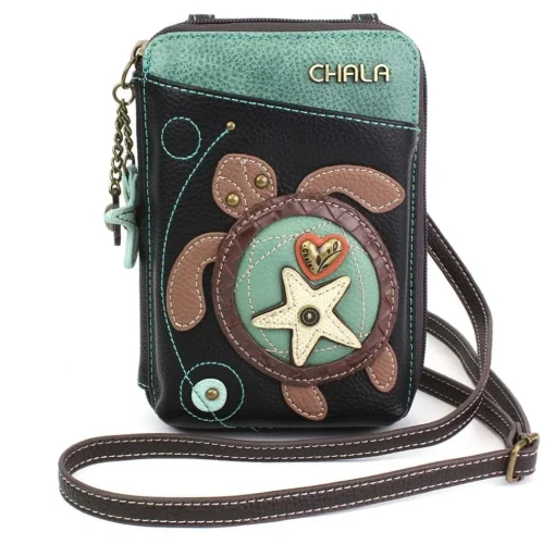 Turtle Collection by Chala-Keychain/Cellphone Xbody/Totes
