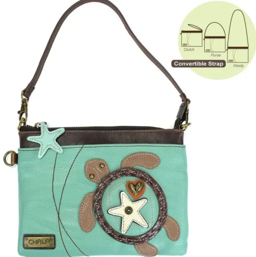 Turtle Collection by Chala-Keychain/Cellphone Xbody/Totes