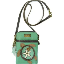 Turtle Collection by Chala-Keychain/Cellphone Xbody/Totes
