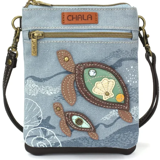 Turtle Collection by Chala-Keychain/Cellphone Xbody/Totes