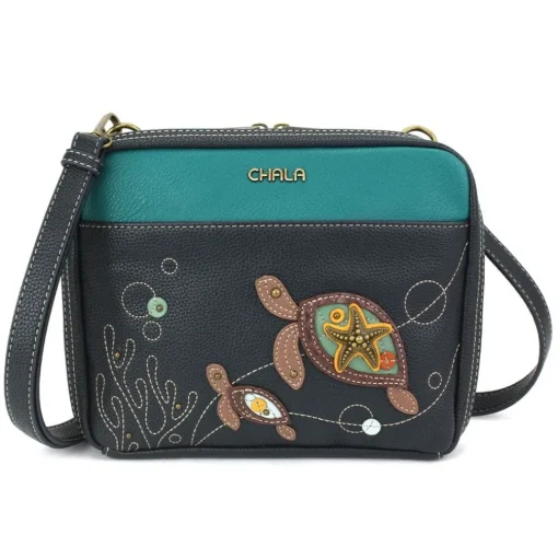 Turtle Collection by Chala-Keychain/Cellphone Xbody/Totes