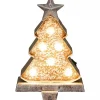 7.50" H Marquee LED Wooden Christmas Tree Stocking Holder