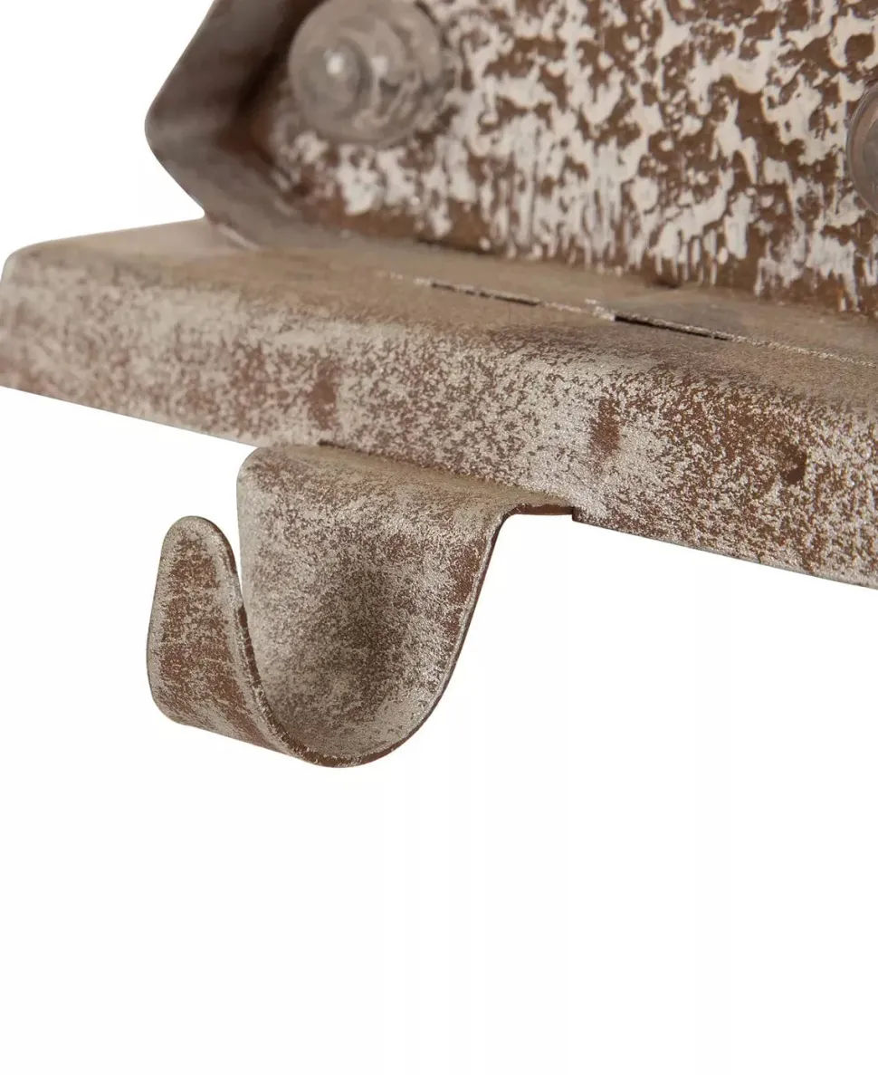 7.50" H Marquee LED Wooden Christmas Tree Stocking Holder