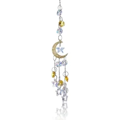 Acrylic Moon Suncatcher Crystal
