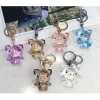 Acrylic Pink Pig Keychains