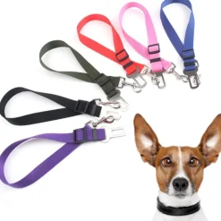 Adjustable Nylon Doggie Seatbelt-Keep Your Dog Safe in the Car! *