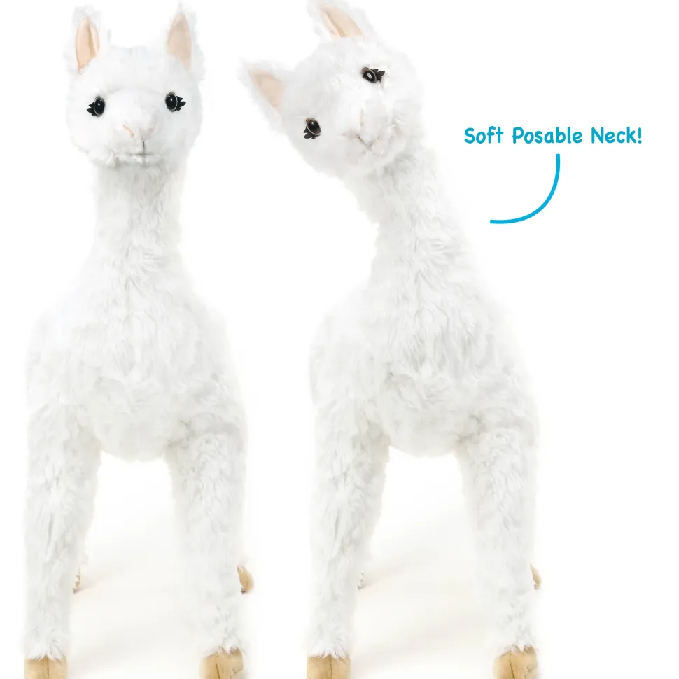 Alana The Alpaca Giant 30in Plush Alpaca!