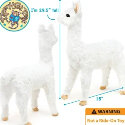 Alana The Alpaca Giant 30in Plush Alpaca!