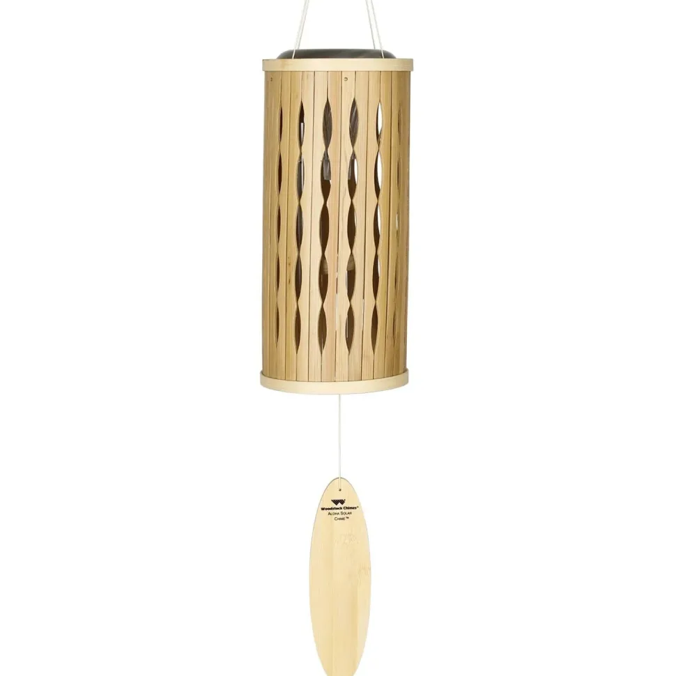 Aloha Solar Chime - Natural Woodstock Chimes*