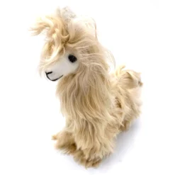 Alpaca Plushie Handmade in Peru with Suri Wool SUPER SOFT!