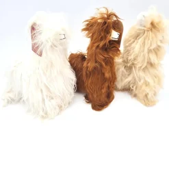 Alpaca Plushie Handmade in Peru with Suri Wool SUPER SOFT!