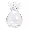Angel Bud Vase Hand Blown Glass Beautiful!