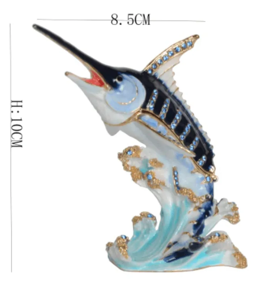 Animal Trinket Boxes! Pig, Owls, Blue Marlin or Hummingbird