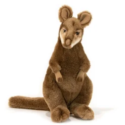 Australian Wallaby Red Necked Bennett’s Plush Animal Lifelike Size 33cm/13″