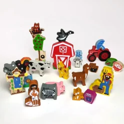 A-Z Wooden Animal Puzzle & Alphabet Toy in One! Eco Friendly