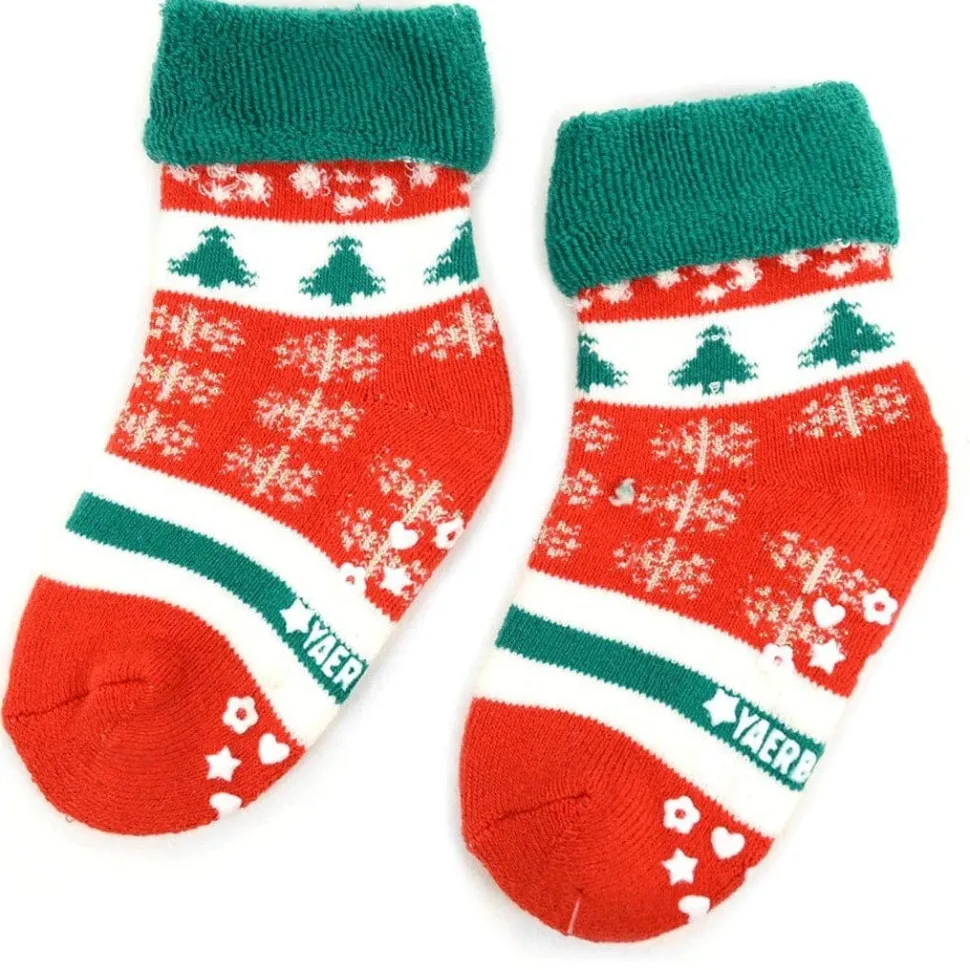 Baby Christmas Socks 3pr Pack--Cute & Festive!