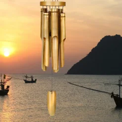 Bamboo Chime - Large, Natural Woodstock Chimes *