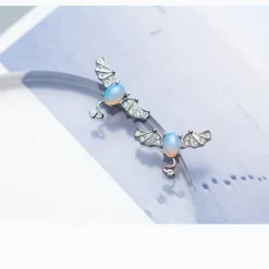 Bat Jewelry Created Opal Sterling Silver