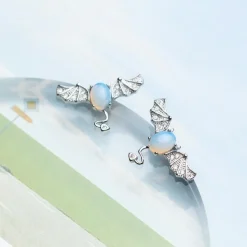 Bat Jewelry Created Opal Sterling Silver
