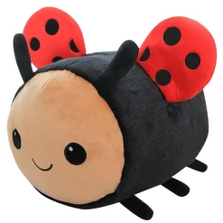 Bee and Lady Bug Plush Toys, baby safe. Three sizes! *