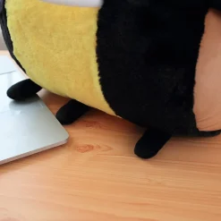 Bee and Lady Bug Plush Toys, baby safe. Three sizes! *