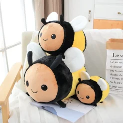 Bee and Lady Bug Plush Toys, baby safe. Three sizes! *