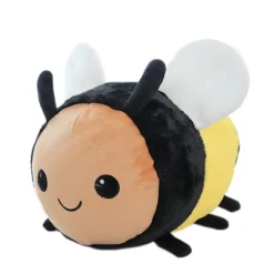 Bee and Lady Bug Plush Toys, baby safe. Three sizes! *